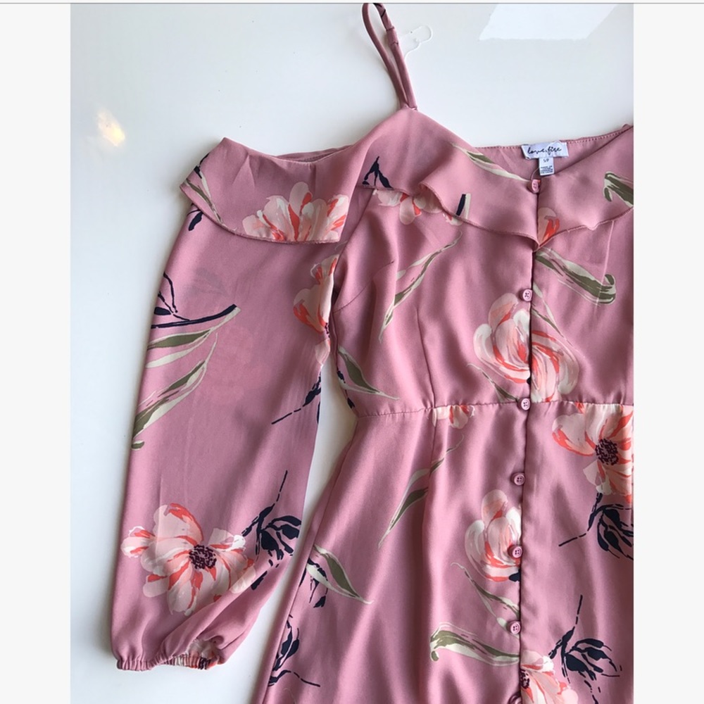 Long floral dress